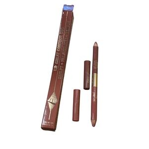 Charlotte Tilbury Lip Cheat Contour Duo Double Ended Lip Liner Fair READ